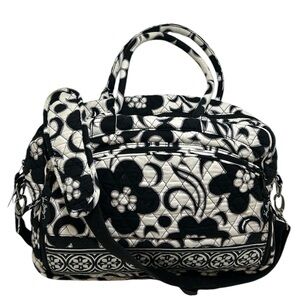 Vera Bradley Metropolitan Night & Day Quilted Floral Crossbody Bag Travel